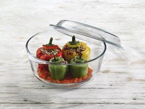 KAPAKLI BORCAMLAR BORCAM CASSEROLES BORCAM 59003 (59001+59002) KAPAKLI TENCERE CASSEROLE WITH LID v: ~2100 cc. 71 US oz. - 74 UK oz. h: 80 + 38 mm. 3 1/4+1 2/4 t: 251x220 mm.