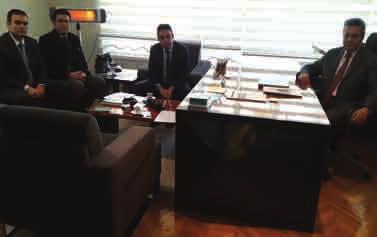 Yıldırım, AECOM Direktörü Ricardo Del Pozo, Orta Anadolu Kalkınma Ajansı Genel Sekreter Vekili Ahmet Emin KİLCİ ile davetliler katıldı.