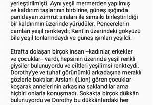 3 Programla öğesini açın ve Başlangıç zamanı ve Bitiş zamanı öğelerini yapılandırın. Ekran ayarları Yazı tipi boyutunu değiştirme 1 Ayarlar öğesini açın.