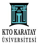 Sayfa 1 / 10 1. AMAÇ Bu prosedürün amacı, KTO Karatay Üniversitesi eğitim öğretim hizmetlerinin planlanması ve gerçekleştirilmesidir. 2.