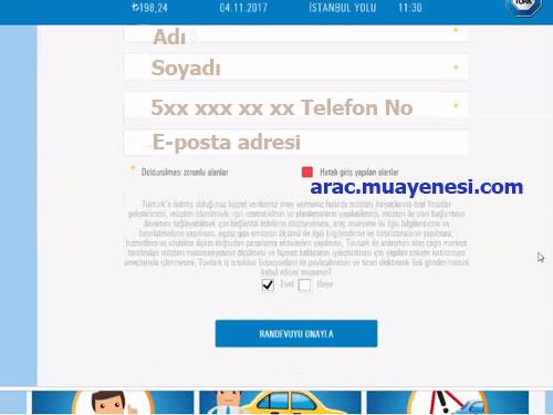 ile ilgili olarak iletişime geçilecek kişini Adı - Soyadı bilgileri ile Telefon - E-posta