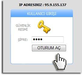 OCAS TÜRKİYE SAVCILIK MODÜLÜ KULLANMA KILAVUZU Sisteme giriş için herhangi bir bilgisayar veya mobil cihazlarda bulunan internet sağlayıcıları aracılığı ile