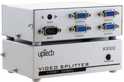 Ses ve Görüntü 32 Ses ve Görüntü KX501 2 Port VGA Splitter - 250MHz HD 2 Port 250MHz 1920x1440