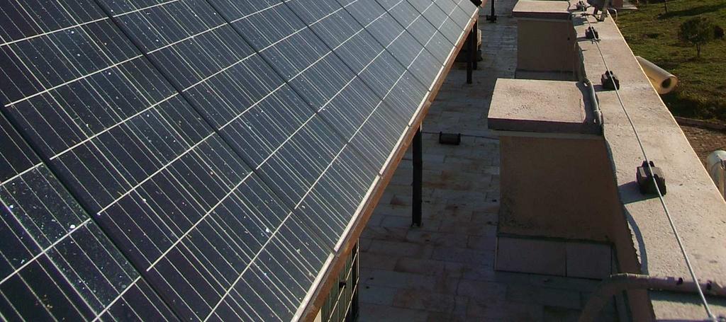 Çatıda kurulu fotovoltaik paneller Şekil 1.