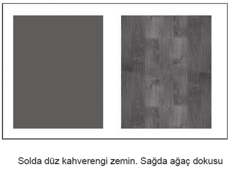 Materyal Tasarımları sine, hem de zeminle cisim arasında oluşan farklılık sayesinde daha rahat algılanmasına yardımcı olur. < < Malzemelerin özelliğine bağlı olarak değişkenlik gösterir.