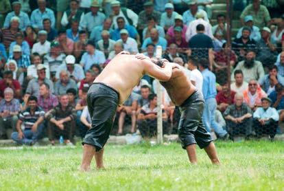 Geleneksel Altınyayla (Dirmil) Altın Sipsi Yağlı Pehlivan Güreşleri ve Kültür Mantarı, Kültür - Sanat Etkinlikleri yaptık.