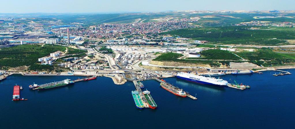 SOLVENTAŞ TANITIMI Türk pazarına dünya standartlarını getiren Türkiye nin önde gelen sıvı yük terminali Solventaş sürekli yenilik ve gelişmelerle ile büyüyerek, 217 tank ve 333000 m³ lük depolama