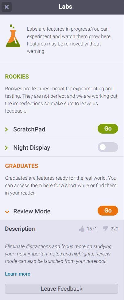 ScratchPad kitap üzerinde çalışma yaparken, anlık ve hızlı not alabileceğiniz bir alan sunar size ve bu notlarınızı yazdırabilirsiniz.