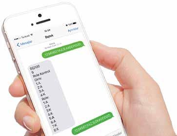 B GSM KONTROL VE UYARI CİHAZLARI Kullanım Alanları: Arama yada SMS ile uzaktan röle kontrolü Hareket sensörü, manyetik kontak gibi girişlere bağlanan cihazların durum değişikliğinde sms ve arama