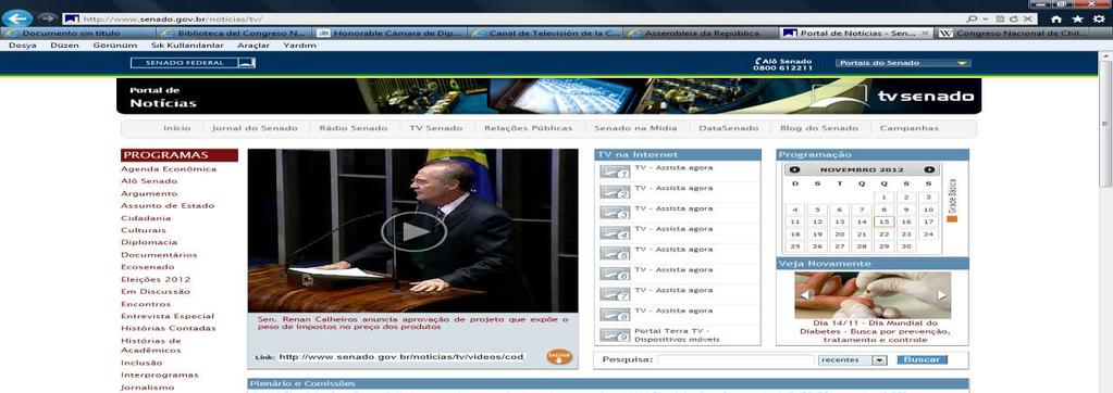 Web TV, Video Chat