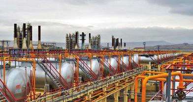 milyar metreküp (toplam Azerbaycan üretimi: 28,6 milyar metreküp) Azerbaycan daki kanıtlanmış doğalgaz rezervi: 2.
