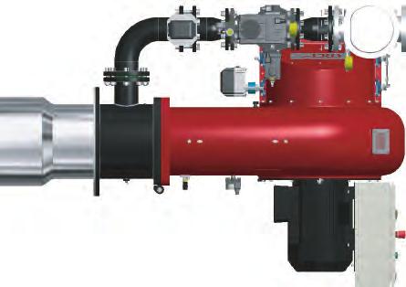 The combustible amount of fuel for burner is determined by actual measurements at the current facility