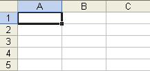 FORMÜL ÇOĞALTMA Normalde Excel in mouse işareti beyaz kalın bir artı işaretidir. Seçili olan hücrenin sağ alt köşesinde küçük bir kare vardır.