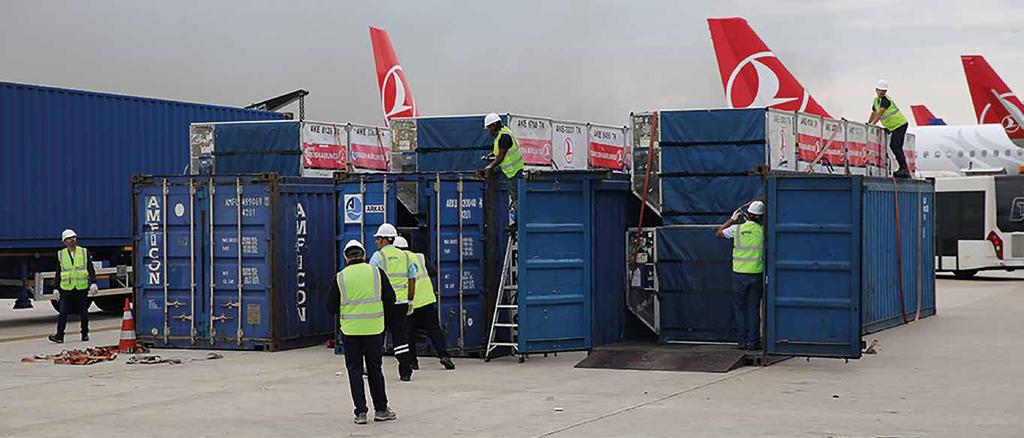 SEKTÖRDEN 14 Atatürk Havalimanı nı Arkas taşıyacak İstanbul un yeni havalimanına taşınma hazırlıkları tüm hızıyla devam ederken, Türk Hava Yolları büyük yer ekipmanlarının taşıması için yol