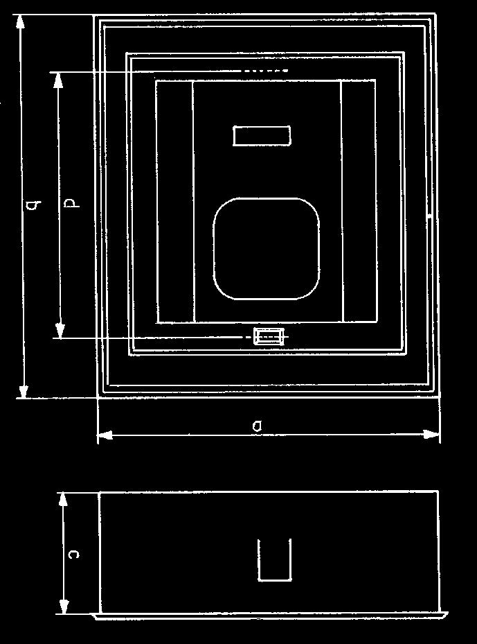 SIVA ÜSTÜ DAĞITIM KUTULARI Flush Mounting Sheet Steel Distribution Boards