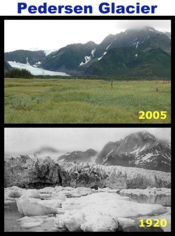 İklim değişiminin göstergeleri Alaska da tundraların
