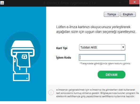 2.1.1. E-İMZA UYGULAMASI (BAŞA DÖN) E-imza uygulamasını aşağıdaki linki kullanarak indirebilirsiniz. https://static.turkiye.gov.tr/downloads/e-imza/edevlet-eimza.