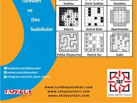 Ürün Kodu: KSR03 Sudoku ve Ötesi 37-48 Klasör: Ürün Kodu: KSR04 7+ KARALA DERGİSİ Türkiye nin ilk ve tek kare karala dergisi.