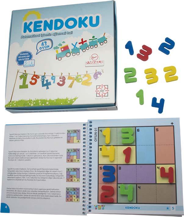 Orijinal ismi KenKen olan Kendoku, 2004 yılında Japon matematik öğretmeni TetsuyaMiyamoto tarafından,