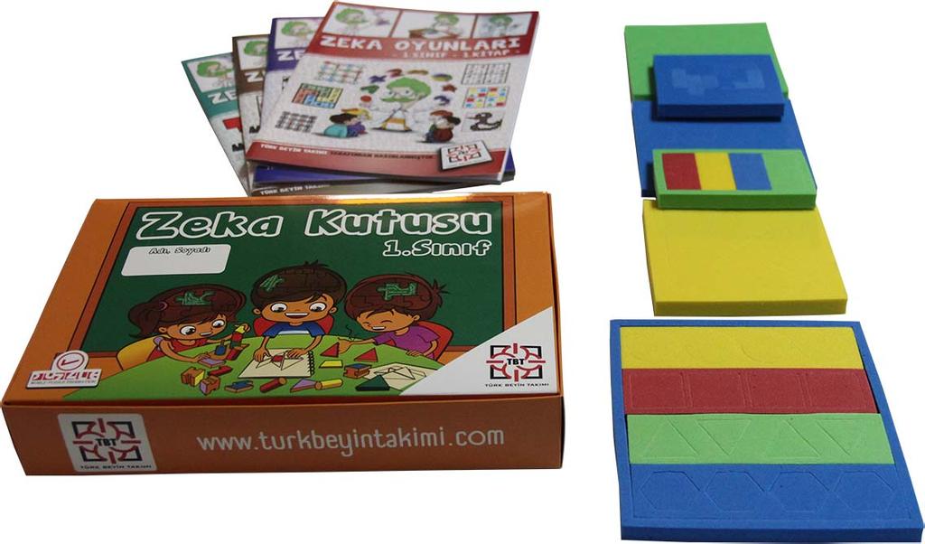 .Sınıf Zeka Kutusu Zeka Kutusu okullarda zeka oyunları dersinin verimli uygulanması için hazırlanmış bir zeka oyunları setidir.
