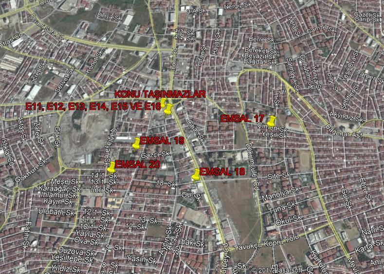 15. Aynı site bünyesinde 4. normal katta konumlu, 1+1 kullanımlı, 57 m² kullanım alanlı olarak beyan edilen daire aylık 1.100,-TL bedel ile kiralıktır. (0 507 991 74 52) 16. Aynı site bünyesinde 15.