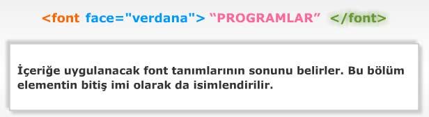 HTML imleri, içeriğe etki yapacak özelliklere sahip olabilir.