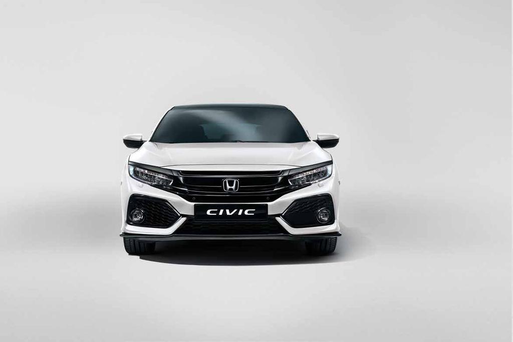 Civic Type R da da bulunan sonik gri ile birlikte 5 farklı renk seçeneği de yola tarzınızı