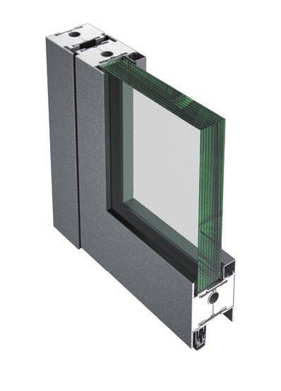 STEEL SYSTEMS JNISOL C4 EI/EI90 29 Janisol C4 EI ve EI90 Yangın kapıları Maksimum yangın koruması Janisol C4 camlı, tek veya çift kanatlı yangın kapıları ve bu kapıların camlamasını içeren komple bir
