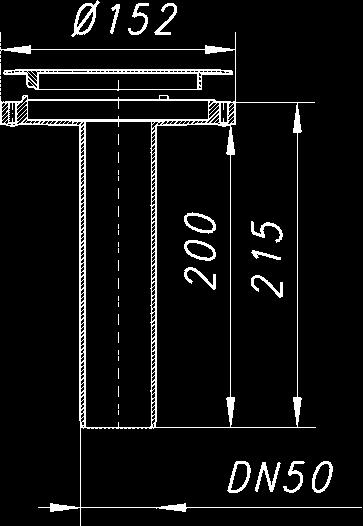 rate in l/s tested to DIN EN 1253 Çap/süzgeç üzerindeki su yüksekli i size/level over drain Ø / DN 50 0,90 2,40 Ø / DN 70 0,90 2,20 Ø / DN 100 0,90 2,10 831026 831040 831064 Balkon ve Teras Süzgeci
