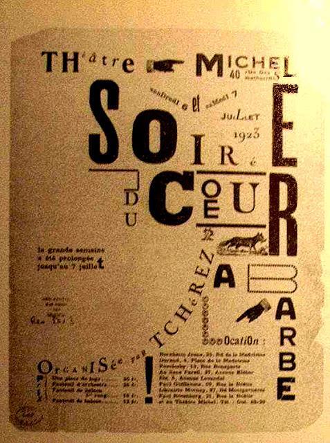 birçok öğeyi Fütüristlerden ödünç aldı. Dadaistler, Fütüristlerin ürettiği tipografi biçimlerini sıklıkla kullandılar.