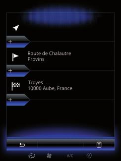 ROTA (2/4) Simülasyon Quai de la Corse Rotayı Düzenle Mevcut GPS Konumu 4 Rotayı Düzenle Mevcut GPS Konumu 4 Route de Chalautre Provins 3 Git Pont Notre Dame Kontrol Git 2 3 2 Başlangıç konumunuz