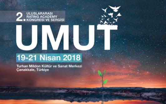 Uluslararası Rating Academy Kongre ve Sergisi: Umut Fakültemiz, Drama ve Oyunculuk Bölümü Öğretim Üyesi Doç. Dr. M. Melih Korukçu, 19-21 Nisan 2018 tarihleri arasında Çanakkale de düzenlenen 2.