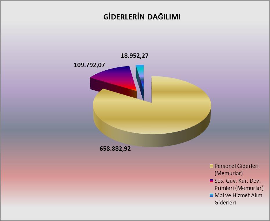 C- FAALİYETLERE İLİŞKİN BİLGİ VE DEĞERLENDİRMELER Bütçe Giderleri Başkanlığımıza 2017 mali yılı bütçesi ile 834.000,00 ödenek tahsis edilmiş, yıl içinde 6.