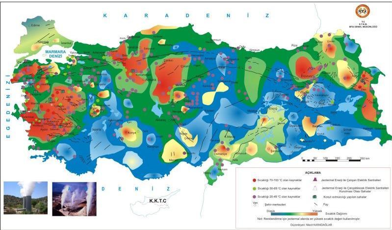 TÜRKİYE JEOTERMAL ENERJİ POTANSİYELİ ISIL