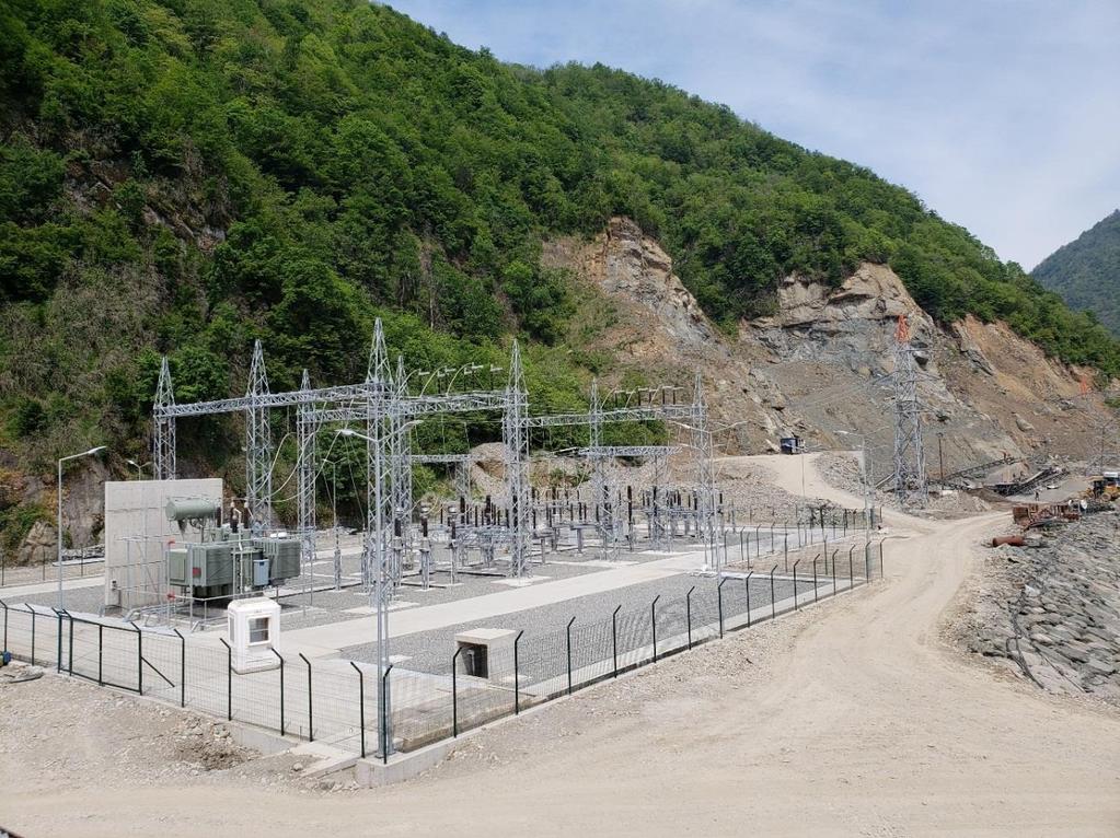 2.9 KIRNATİ HES ANAHTAR TESLİM PROJEMİZ Şantiye Adı İşin Tanımı Müşteri Lokasyon 110 kv Açık Şalt Ekipman Montajı Orta Gerilim Kablo Çekimi Alçak Gerilim Kablo Çekimi Tava ve Konsol Montajı (Dış saha