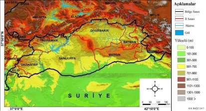 Büyük bölümü Şanlıurfa, Gaziantep ve Diyarbakır illerinde yaşayan 8 milyona yakın nüfusu barındıran Güneydoğu Anadolu Bölgesi nin yarı kurak iklim koşullarına sahip olması ve yılın önemli bir