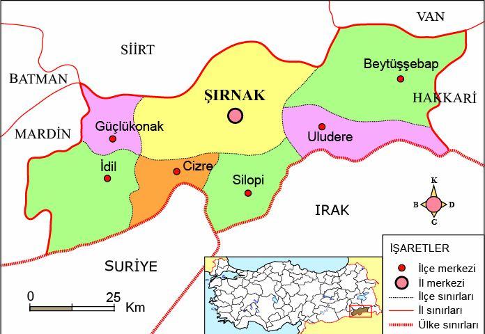 bebek ölüm hızıdır. Şırnak ilinde doğan her 1000 bebekten 51'i bir yaşını doldurmadan ölmüştür [19].