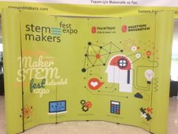 Öğretmenlere 09-10 Eylül 2017 tarihleri arasında Hacettepe Üniversitesinde düzenlenen STEM & Makers