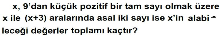 soru...- Uzunlukları 150 cm ve 165 cm olan