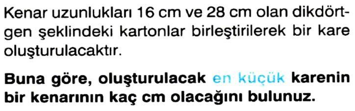 ...37.soru...-...38.soru...- Bir spor okulundaki öğrenciler 10'arlı ve 18'erli gruplara ayrılabilmektedir. Buna göre bu spor okulundaki toplam öğrenci sayısı en az kaçtır?...39.soru...-...40.soru...- İstanbul'da deniz seferleri yapan hızlı feribot ve deniz otobüsleri sırasıyla 25 ve 30 dk da bir olmaktadır.