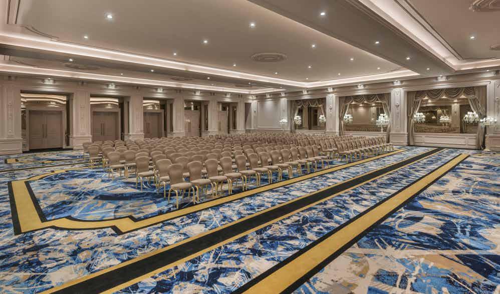 Meeting Room PALAZZO KONGRE MERKEZİ ZEMİN KAT / PALAZZO CONVENTION CENTER GROUND FLOOR SALONLAR MEETING HALLS ALAN - m 2 AREA - m 2 TİYATRO THEATRE SINIF CLASSROOM U