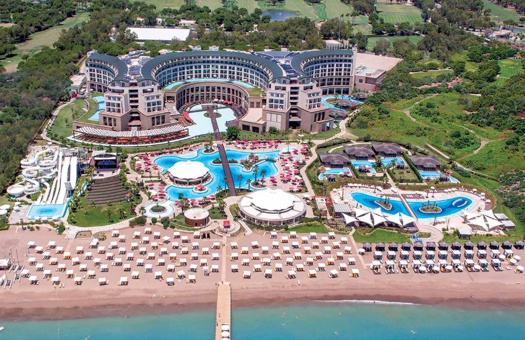 Kaya Palazzo Golf Resort Belek Türkiye nin en popüler tatil merkezi Belek te lüksün ve ihtişamın adresi Kaya Palazzo Resort Belek; 3.