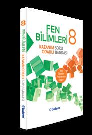 KAĞIT YÜKSEK ÇÖZÜNÜRLÜKLÜ VE MODERN TASARIM FEN BİLİMLERİ KAZANIM ODAKLI SORU BANKASI Ortaokul öğrencileri için kaliteli ve özgün sorulardan oluşan Soru Bankası kitaplarımızın artık hepsi kazanım