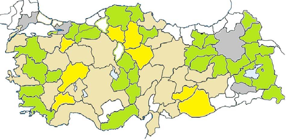 Turkey Asbestos Control Strategic Plan Tekirdağ Yalova Çanakkale Balıkesir Manisa İzmir Aydın Muğla Bursa Kütahya Uşak Denizli Kocaeli Bilecik Burdur Sakarya Eskişehir Afyon Antalya Düzce Isparta