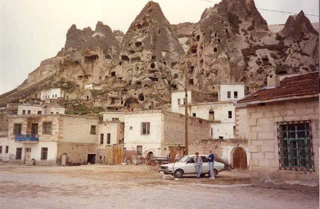 Erionite exposure and mesothelioma Karain houses - stones People from many civilisations lived in the caves which were carved inside these