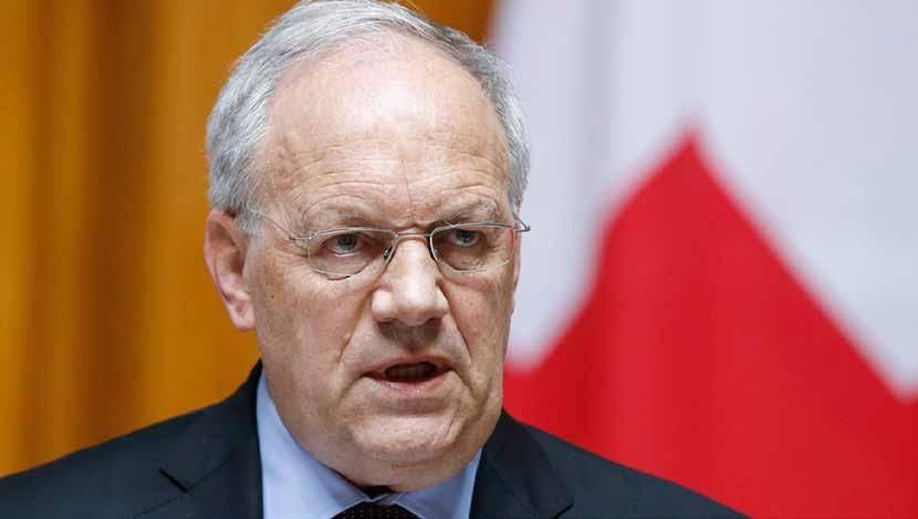 Gündem Schneider Ammann Görevini Bırakıyor Federal Ekonomi Bakanı Johann Schneider- Ammann en geç 2019 a kadar görevde kalacağını açıkladı.