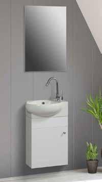 BANYO DOLAPLARI 66 Luce Banyo Dolabı Ölçü: Alt Modül