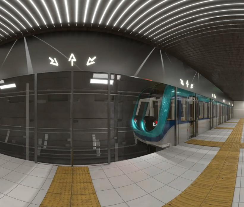 14 Gebze OSB-Darıca Sahil Metro Hattı kapsamında; gidiş geliş olmak üzere 15.6 kilometre uzunluğunda, 6,5 metre çapında iki metro tüneli inşaa edilecek.