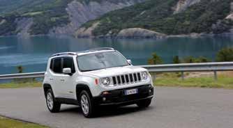 MARKALAR VE ÜRÜNLER Renegade Cherokee Hızla büyüyen bir dünya markası olan Jeep için Amerika da tasarlanan ve İtalya da üretilen Renegade, Jeep Ailesi nin en yeni ve en küçük üyesidir.