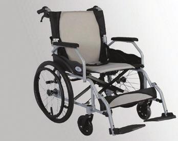 İTHAL REHABİLİTASYON ÜRÜNLERİ 3001 METLIFE B863-20 - Portable Seyahat Tipi Alüminyum Tekerlekli Sandalye Alüminyum alaşımlı gövde ve çelik şase Katlanabilir şase Arkaya katlanabilir arka sırt desteği